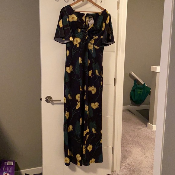 Voodoo Vixen Tulisa Calla Lily Maxi Dress - Picture 5 of 5